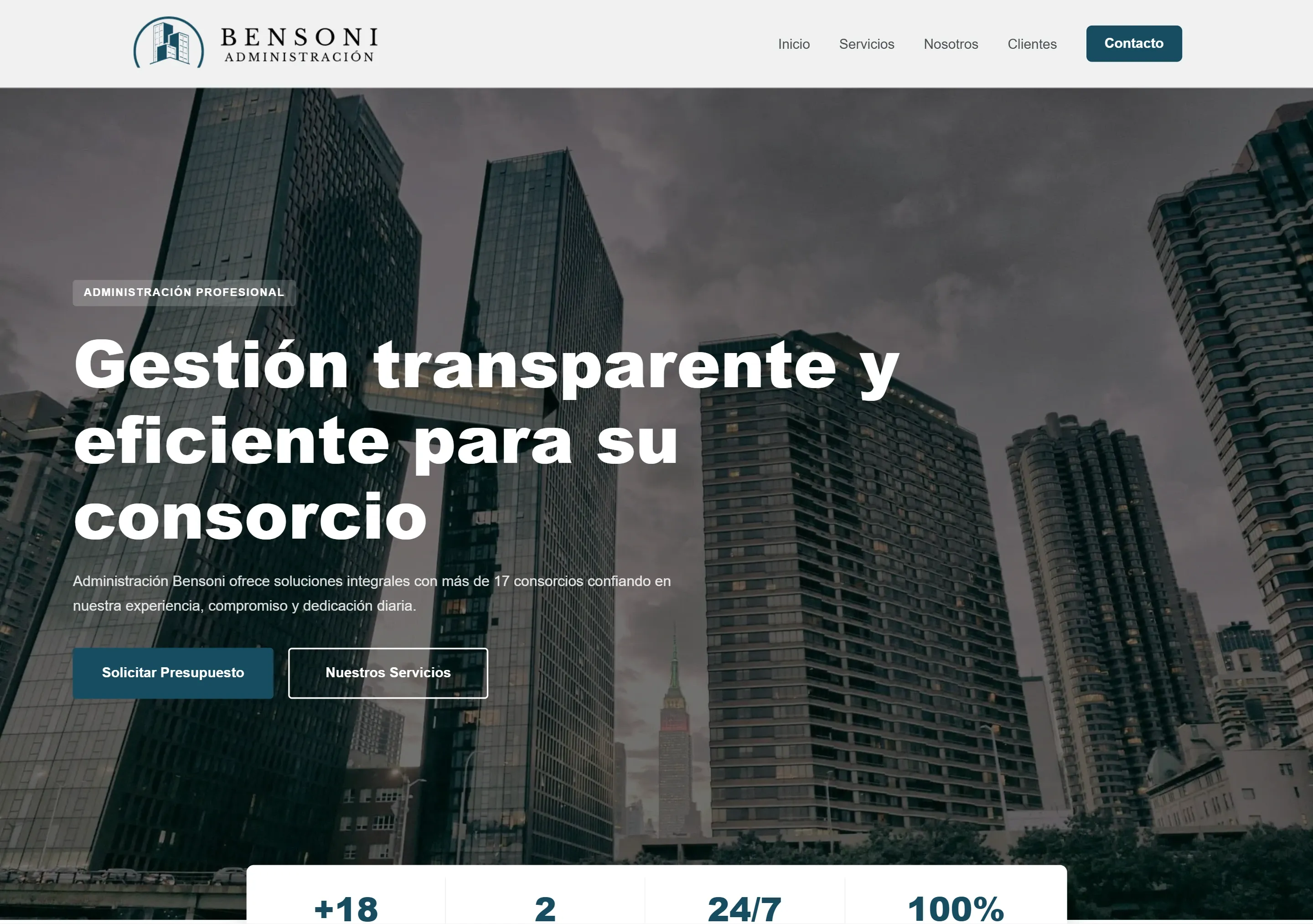 Administración Bensoni